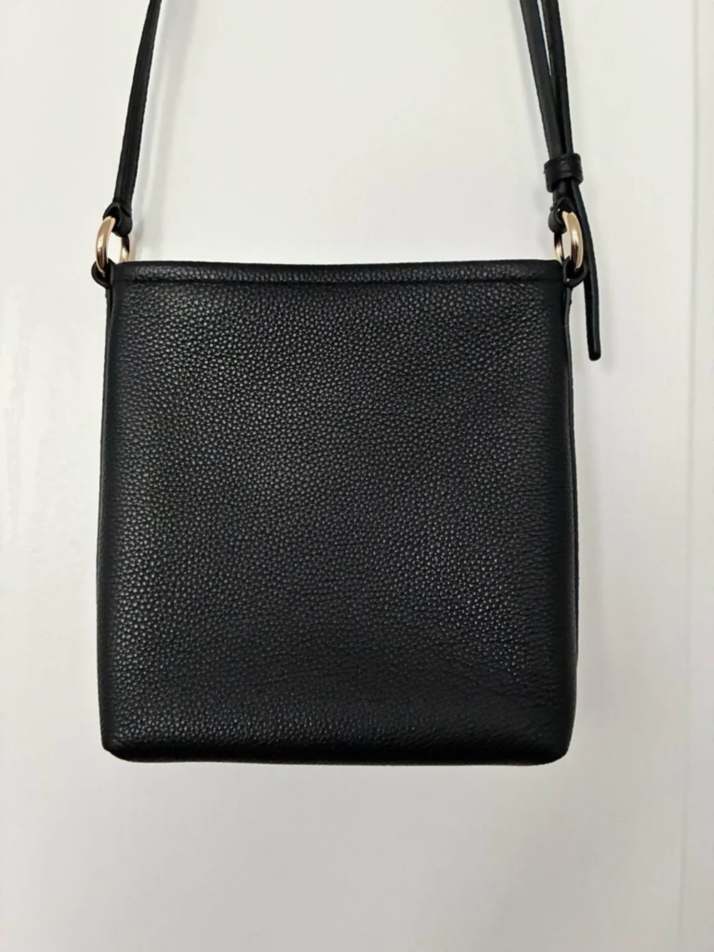 kate spade Black Pebbled Leather Crossbody Pocket Bag - Picture 3 of 5